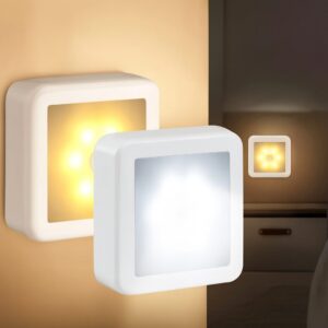 Set van 6 Draadloze Bewegingssensor Lampen – Automatische Nacht- & Trapverlichting